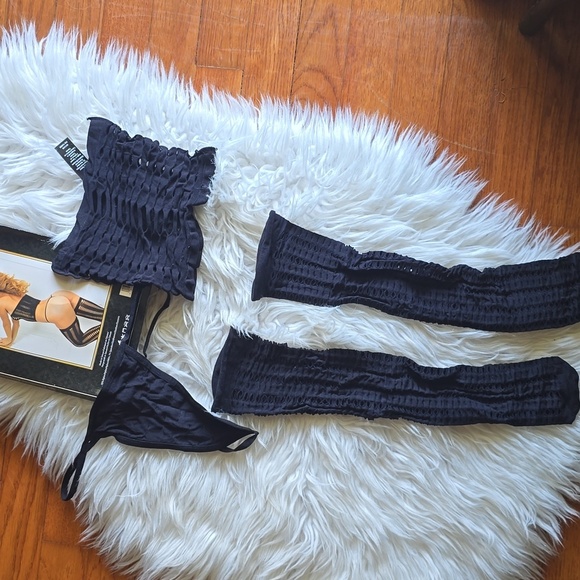 NEW Rene Rofe 3 Piece Lingerie - Picture 2 of 7